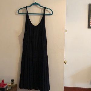 Deletta Anthropologie black jersey dress